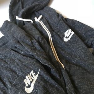 Nike zip hoodie and crop pants